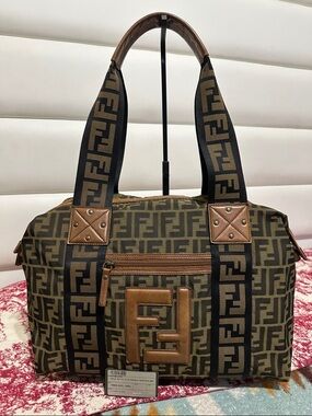 Fendi Canvas Tote Bag
